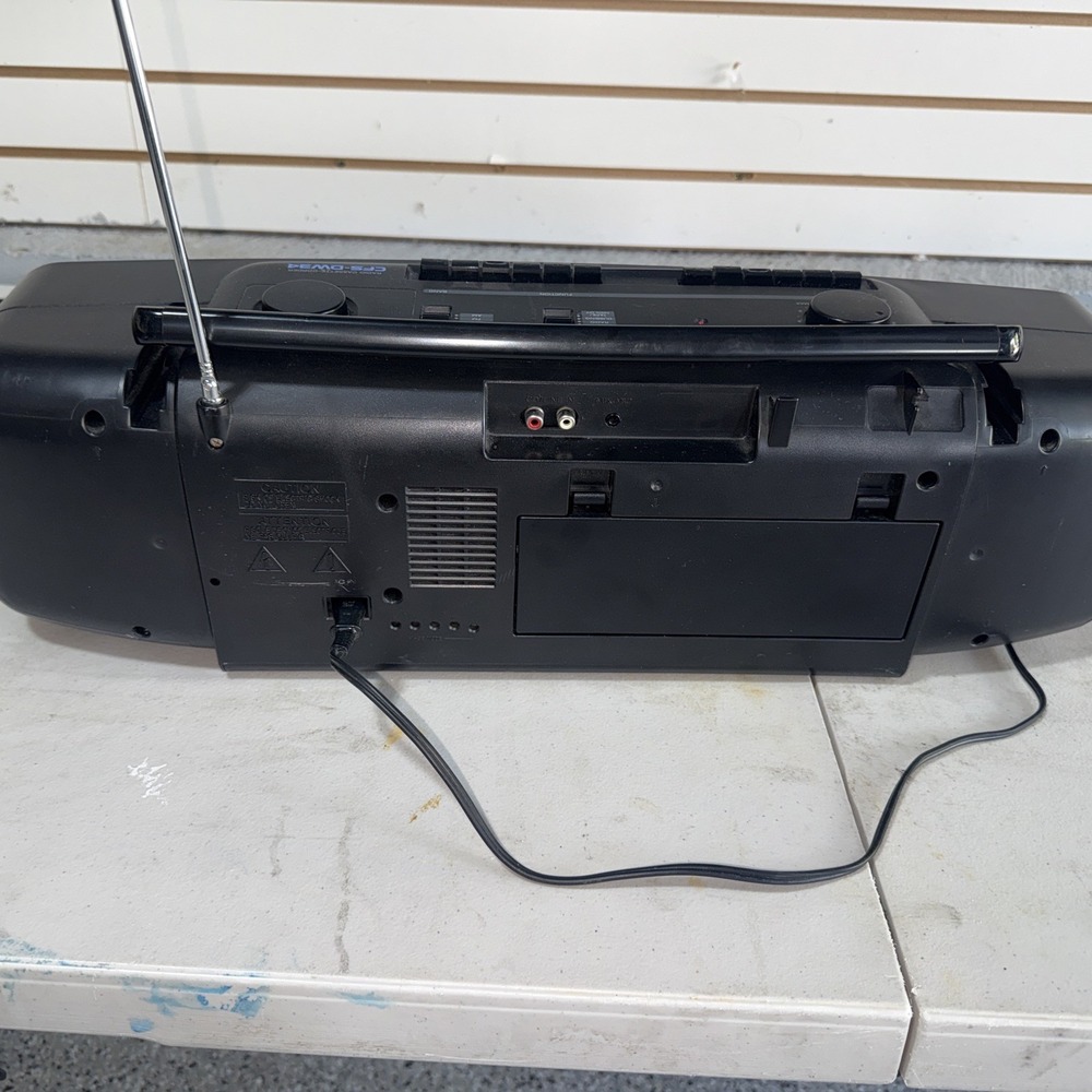 Sony CFS-DW34 Radio-Cassette Recorder Mega Bass‎ CD Line Dubbing EXCELLENT NICE - Picture 10 of 12